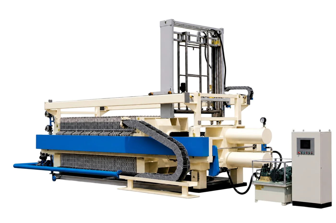 Plate-and-frame filter press